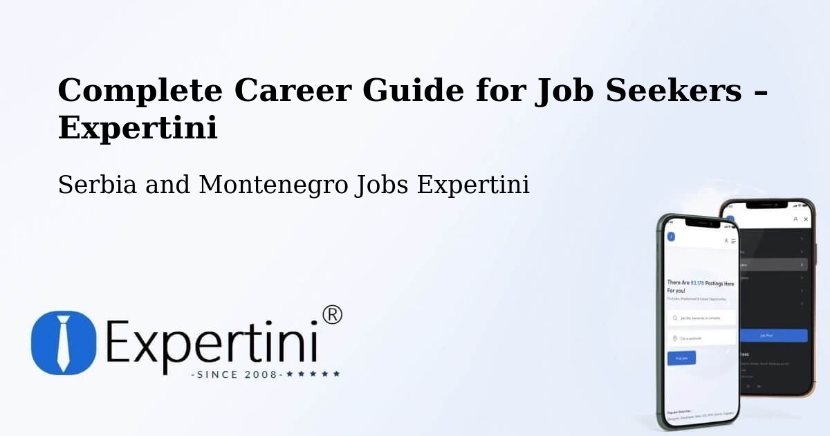 Career Guide for Job Seekers – Carbonear - Carbonear, Serbia and Montenegro Jobs Expertini