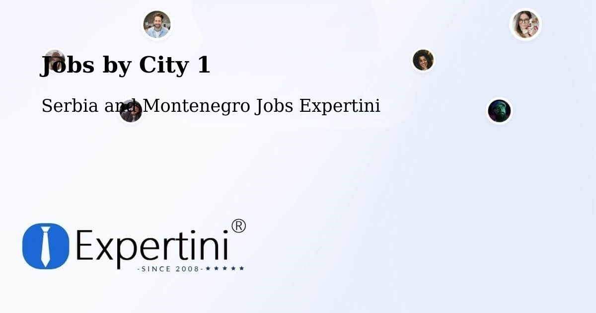 City Jobs in Serbia and Montenegro - Expertini