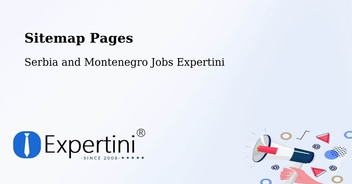 Sitemap Pages - Carbonear - Serbia and Montenegro Jobs Expertini
