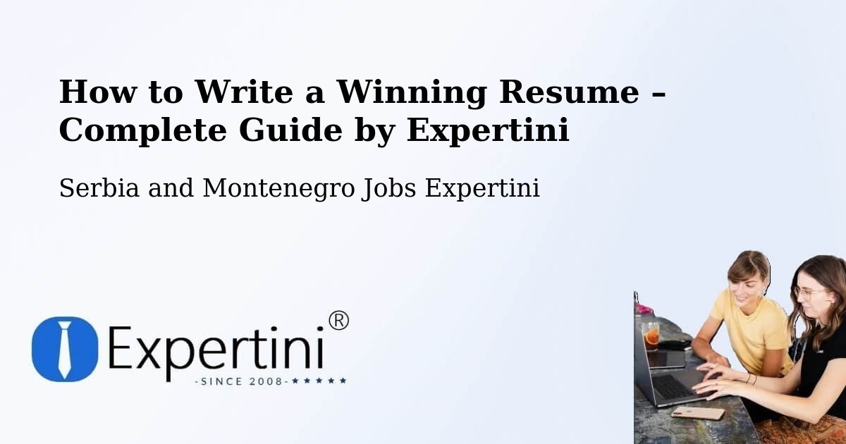 Resume Writing Guide for Job Seekers – Carbonear - Carbonear, Serbia and Montenegro Jobs Expertini